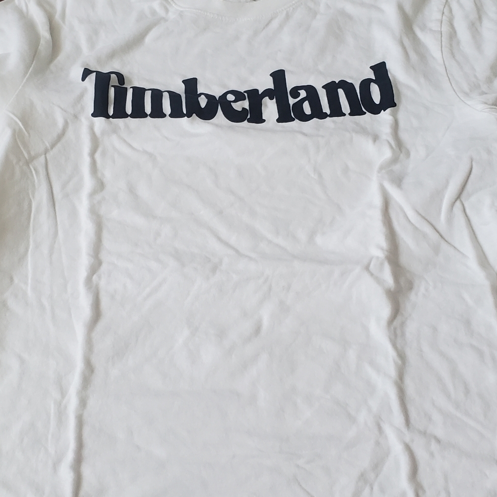 White Timberland shirt